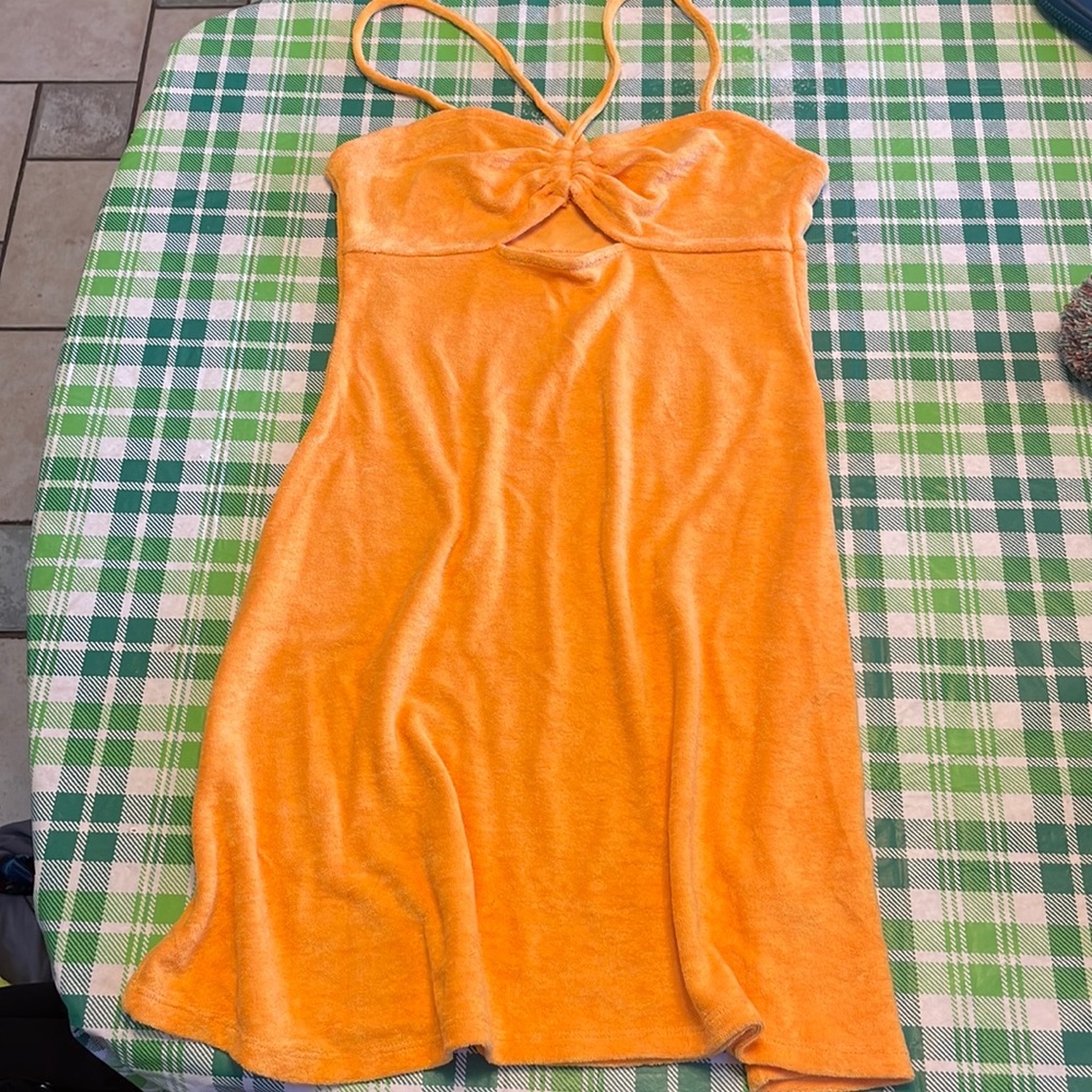 Divided Terri cloth sundress